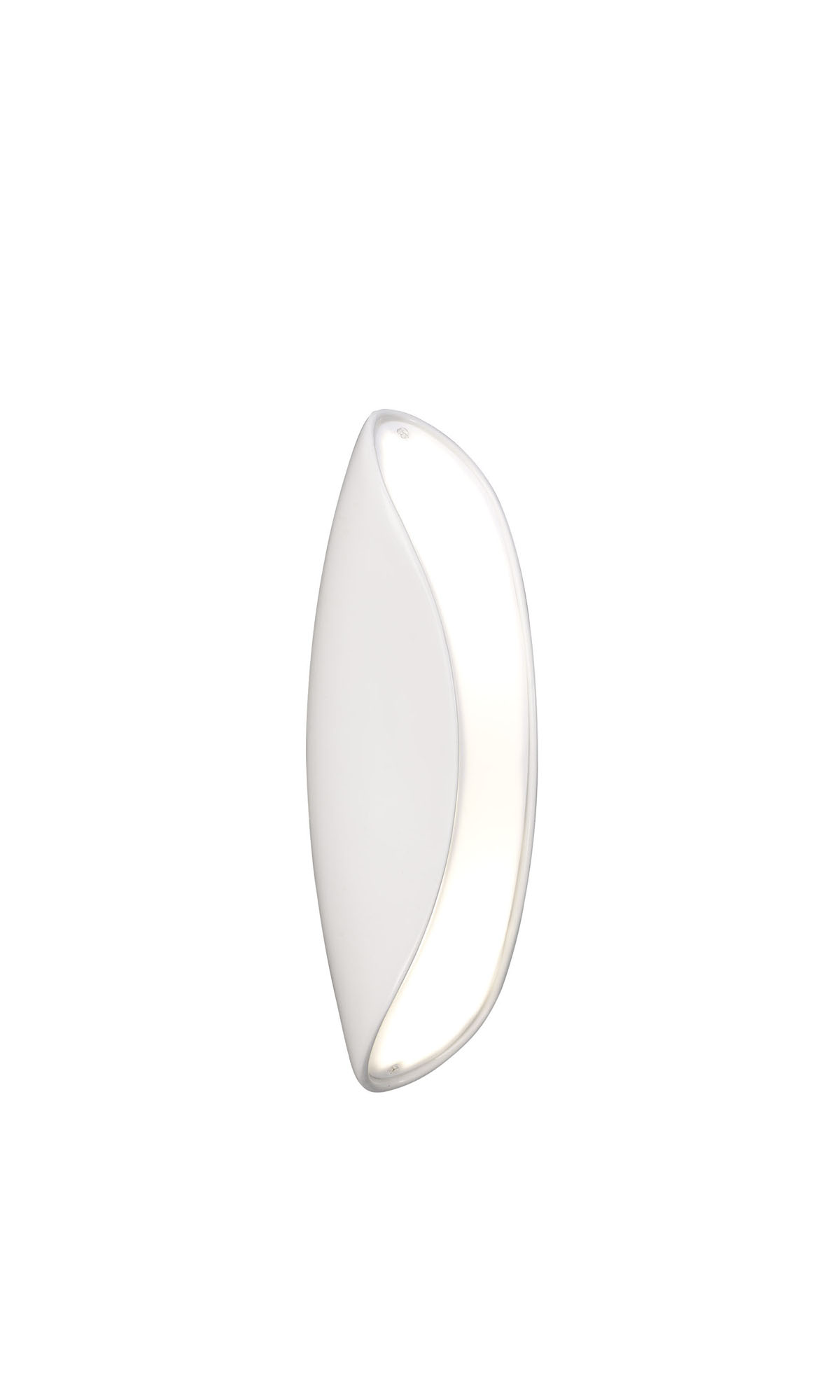 Pasion Gloss White Wall Lights Mantra Flush Wall Lights
